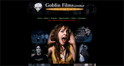 Desktop Screenshot of goblinfilmsltd.com